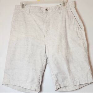 Calvin Klein men's shorts size 32 heathered ecru